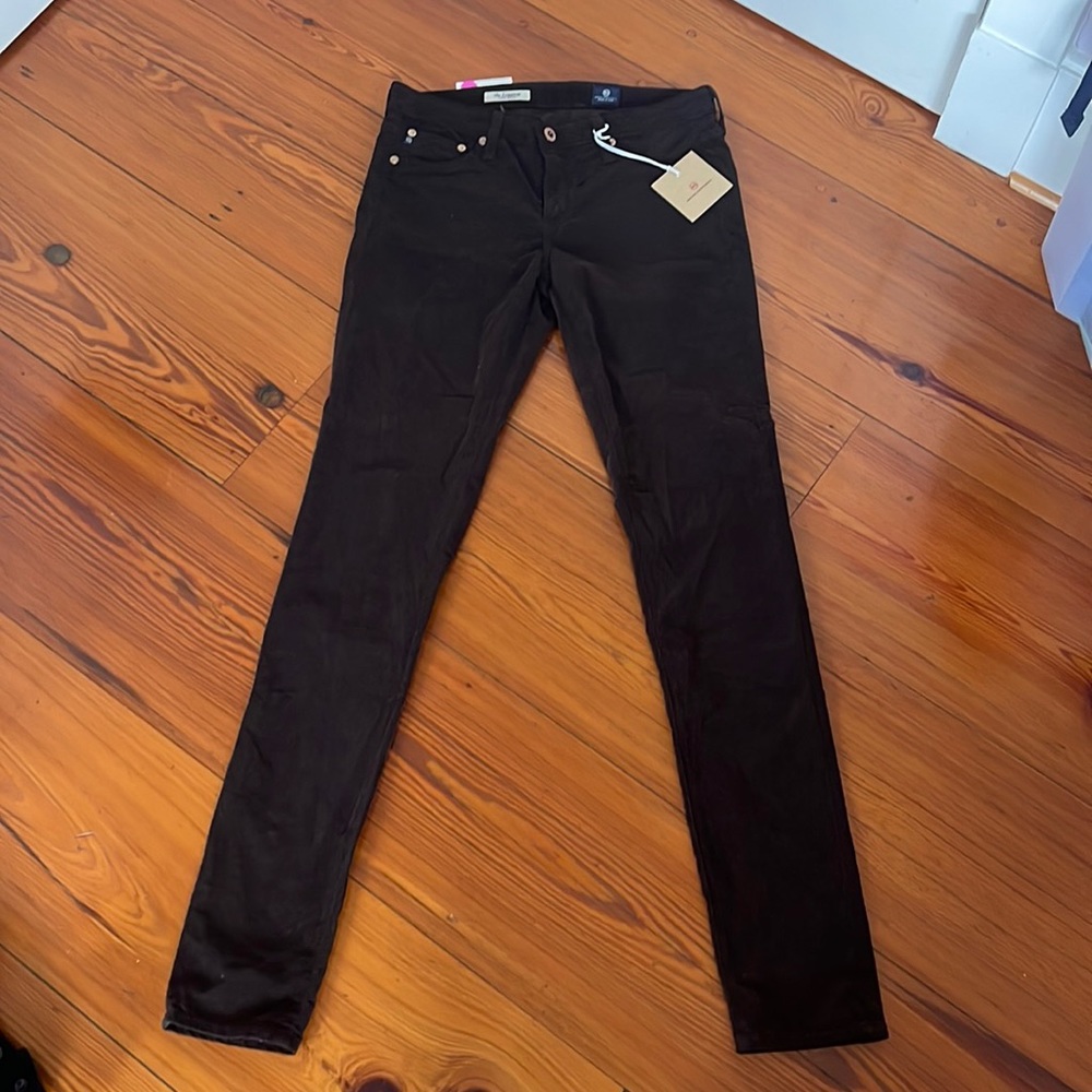 AG The Legging Super Skinny - Coffee Bean Cord